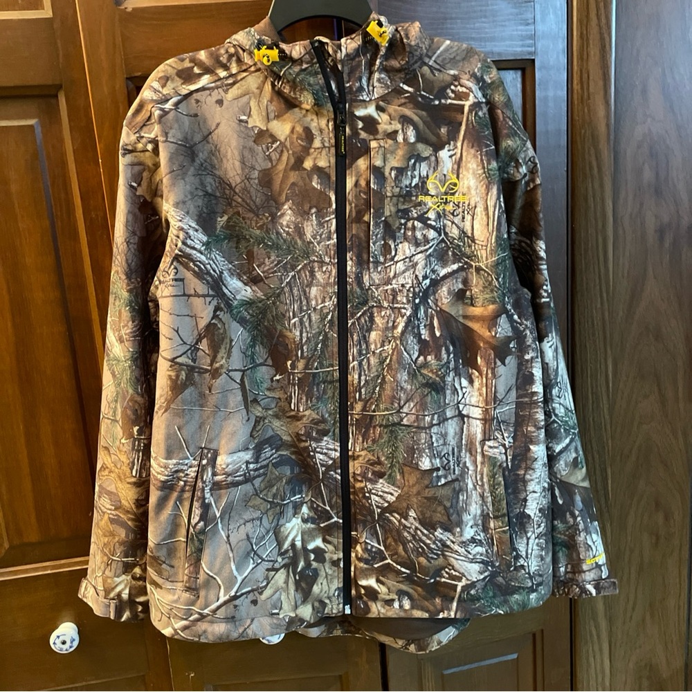 Real Tree XTRA Scent Control Full Zip Hooded Jacket Men’s Large Great shape!
